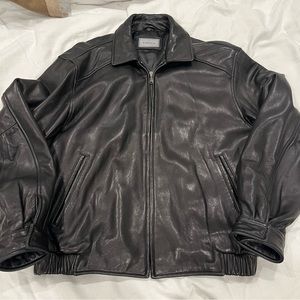 Hathaway Men’s Leather Jacket